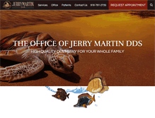 Tablet Screenshot of jerrymartindds.com
